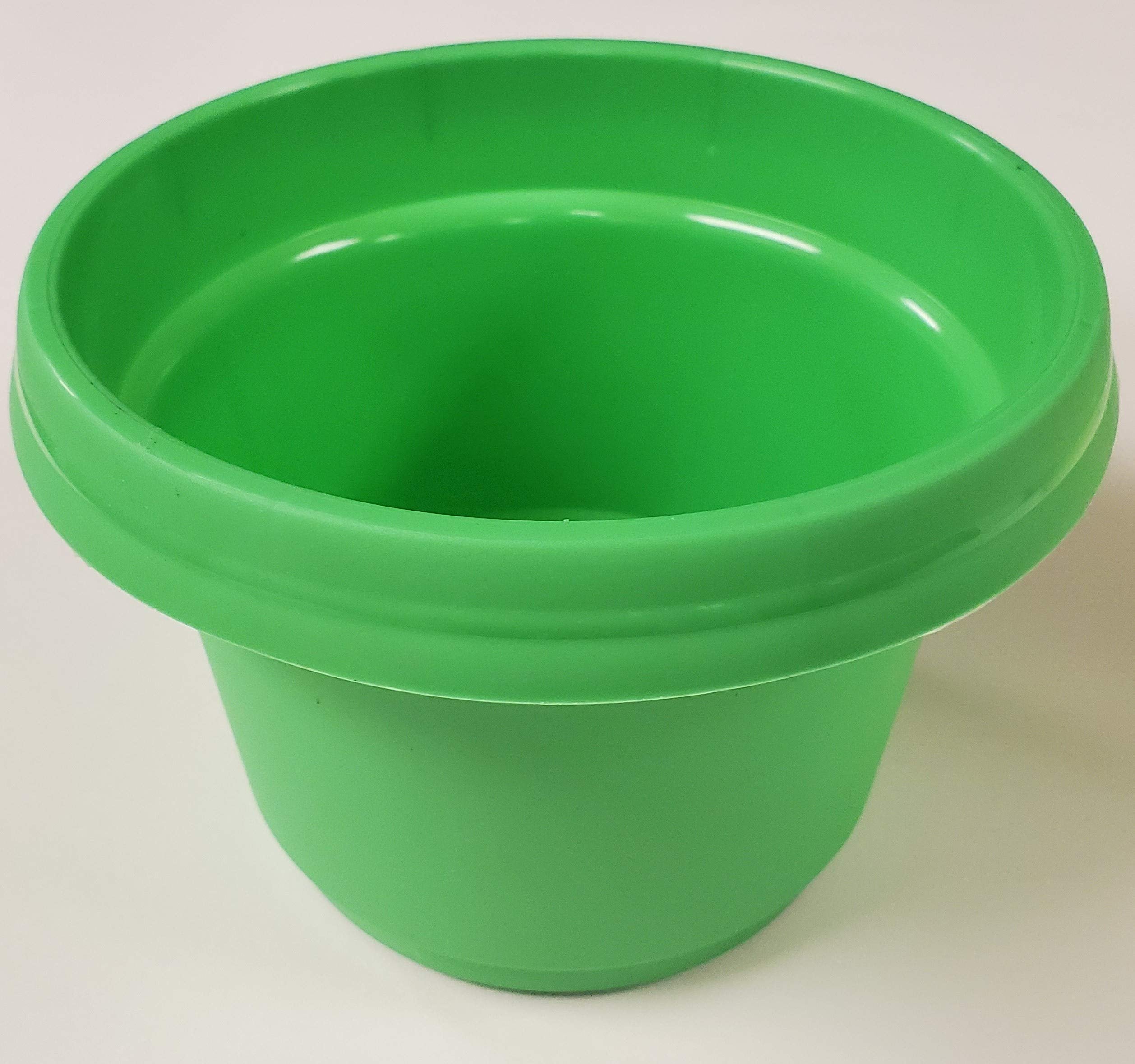 Austin Planter Case of 5 - Multi Size & Color Plastic Flower Pot, Seedling & Nursery Planter with Saucers
