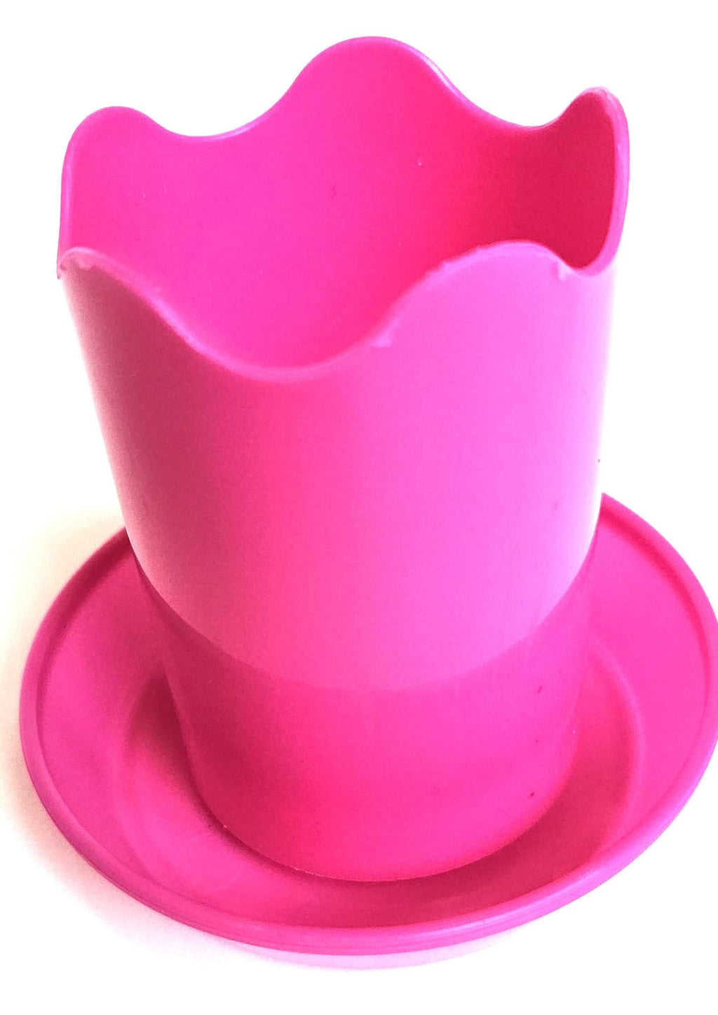 Austin Planter Case of 5 - Multi Size & Color Plastic Flower Pot, Seedling & Nursery Planter with Saucers