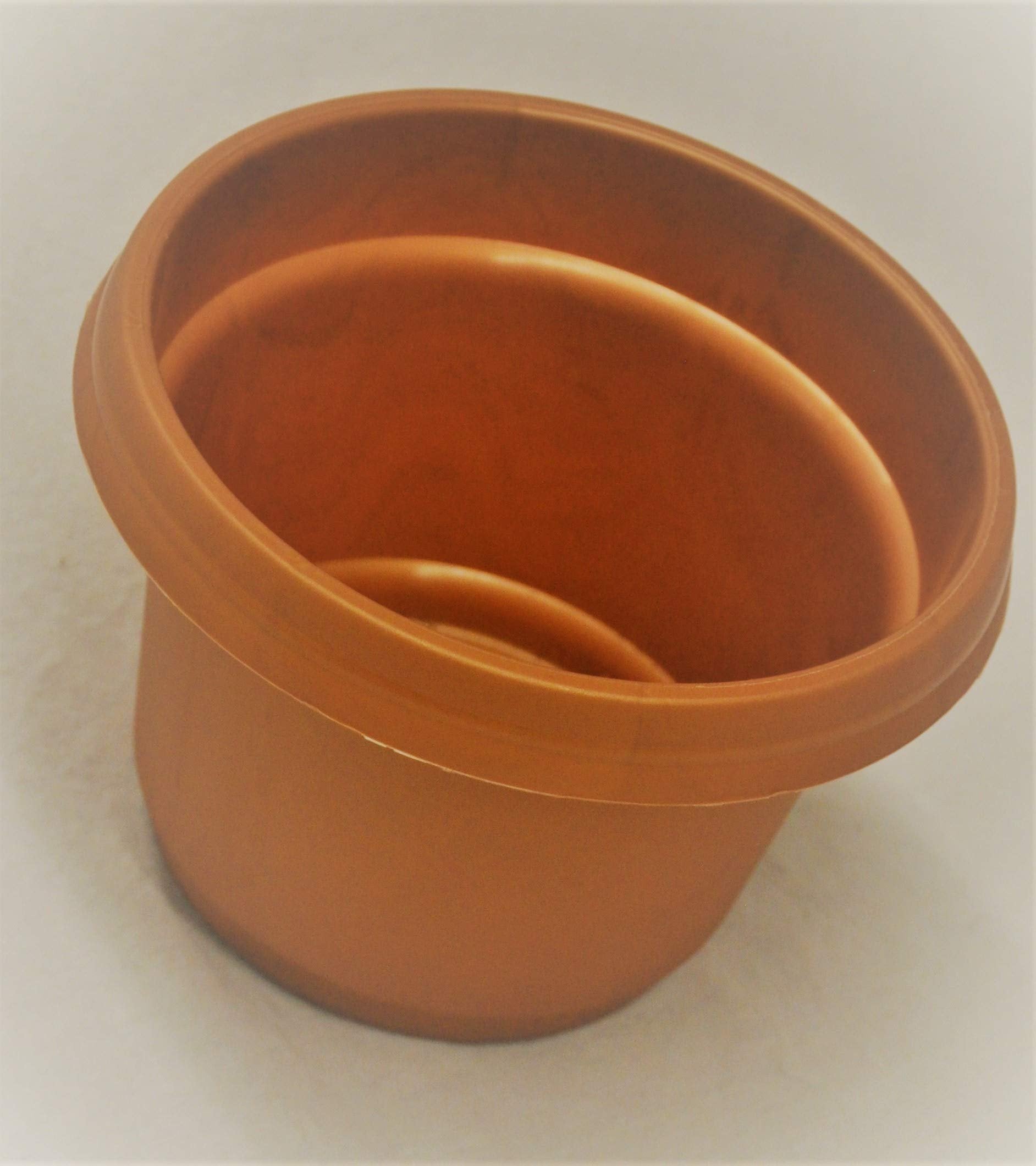 Austin Planter Case of 5 - Multi Size & Color Plastic Flower Pot, Seedling & Nursery Planter with Saucers