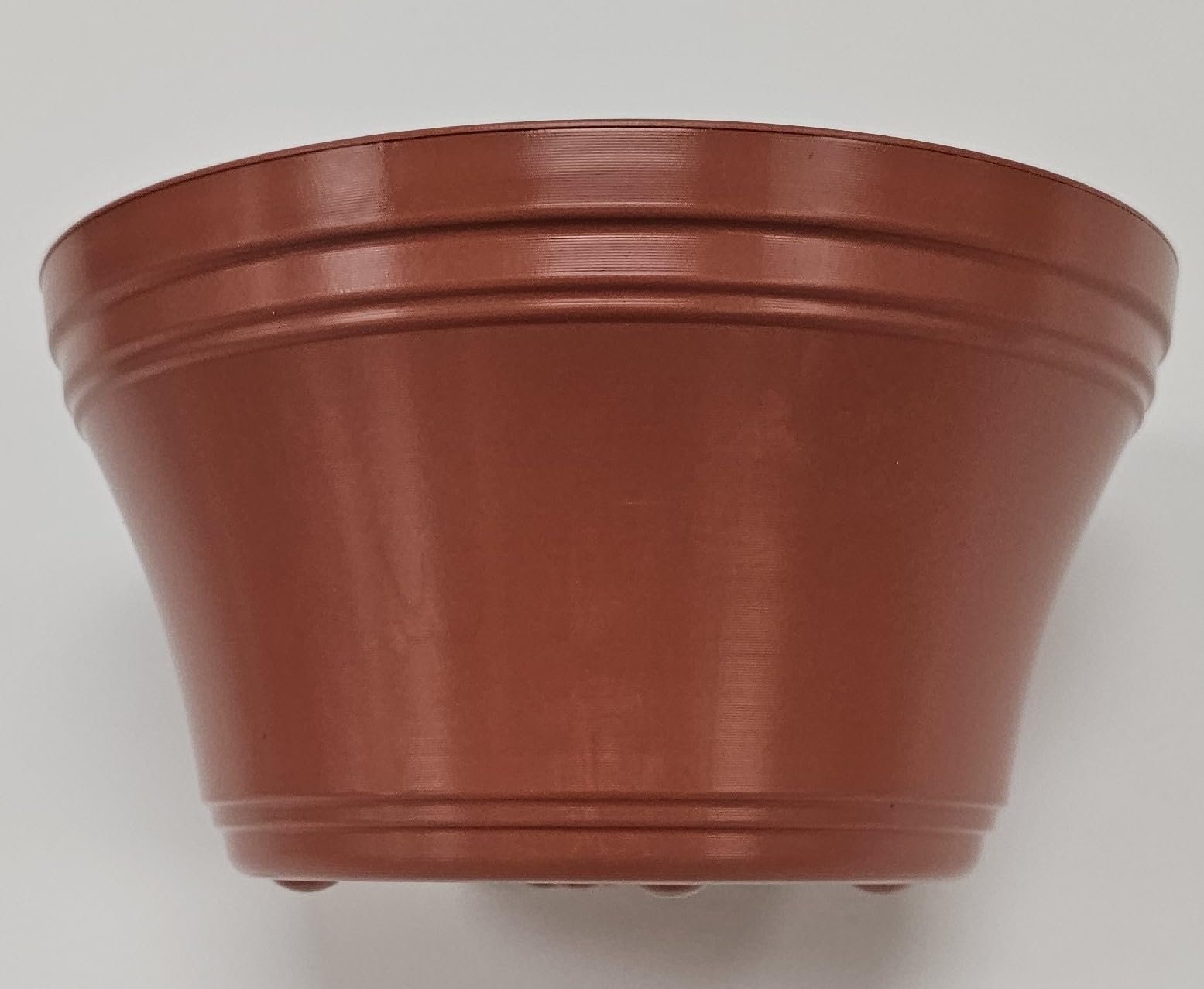 Austin Planter Case of 5 - Multi Size & Color Plastic Flower Pot, Seedling & Nursery Planter with Saucers