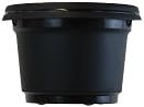 Austin Planter Case of 5 - Multi Size & Color Plastic Flower Pot, Seedling & Nursery Planter with Saucers