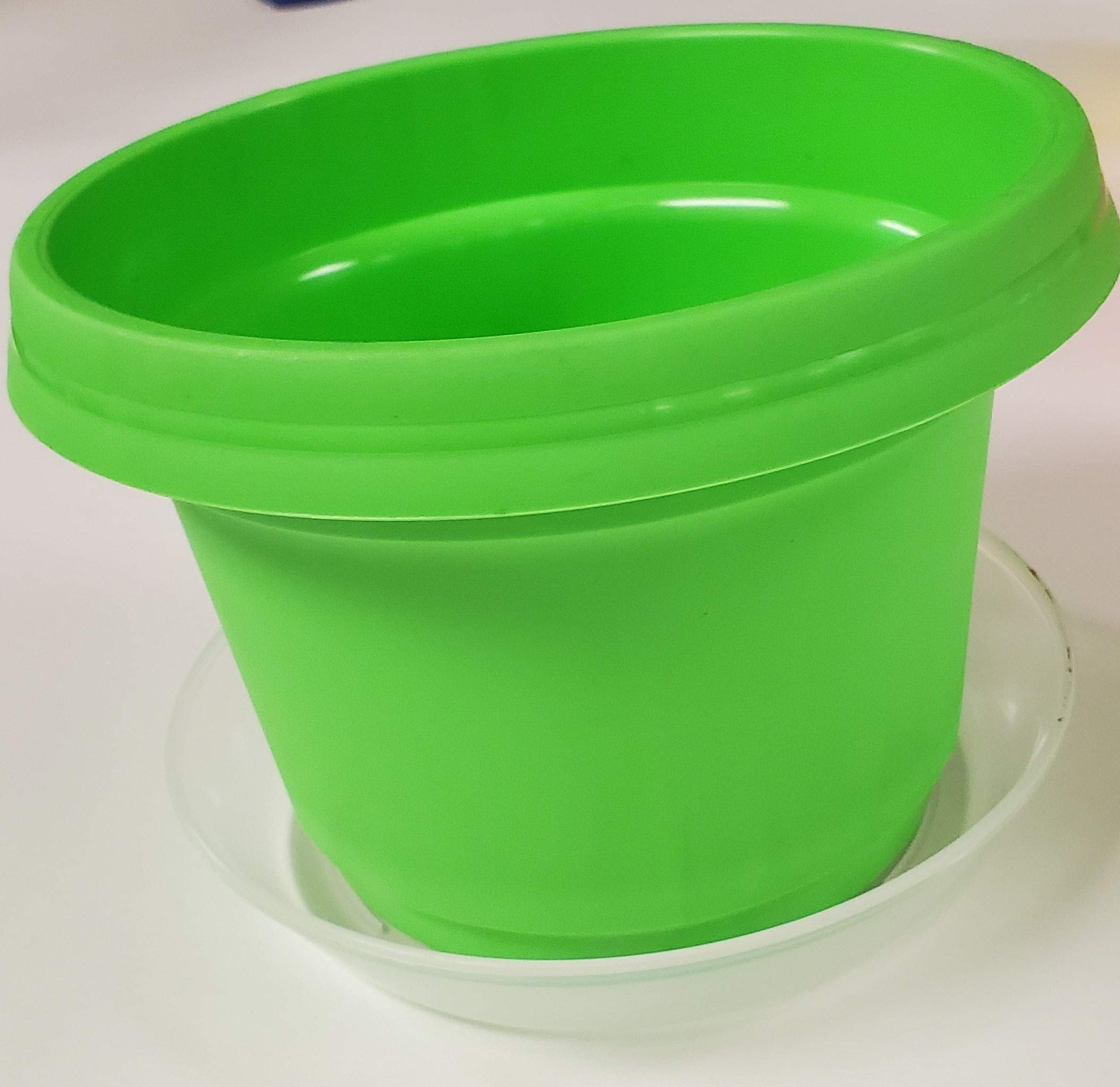 Austin Planter Case of 5 - Multi Size & Color Plastic Flower Pot, Seedling & Nursery Planter with Saucers