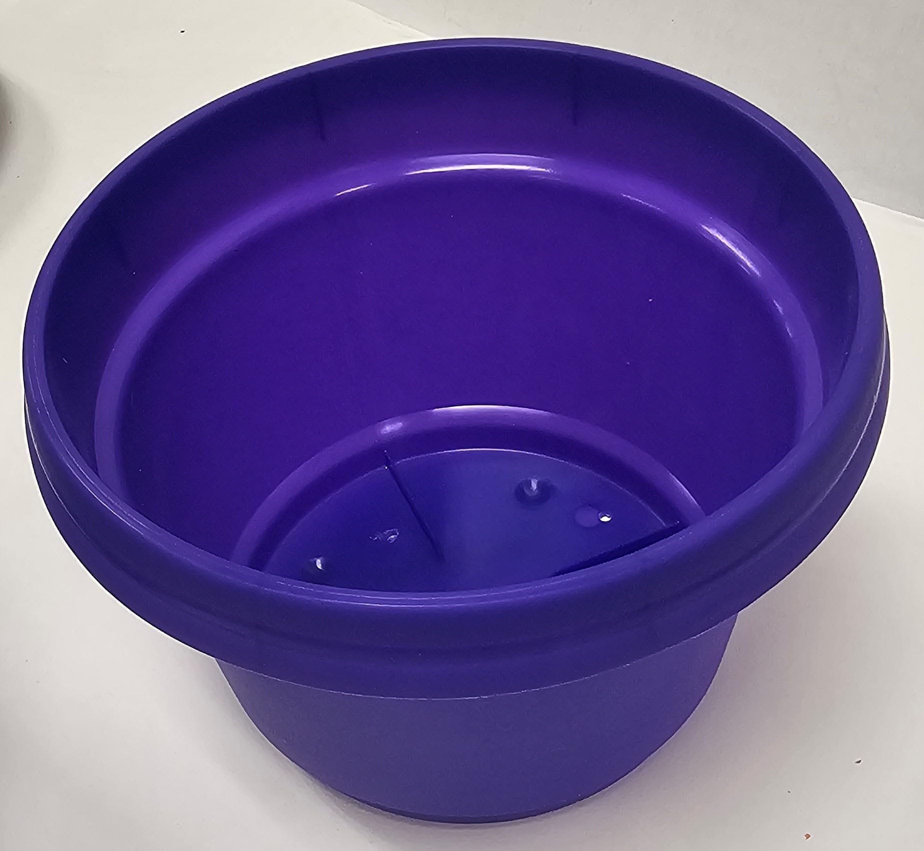 Austin Planter Case of 5 - Multi Size & Color Plastic Flower Pot, Seedling & Nursery Planter with Saucers